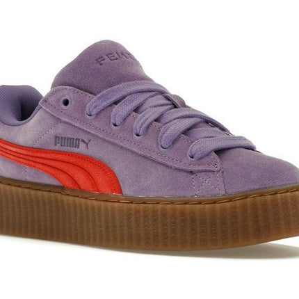 Puma Creeper Phatty Rihanna Fenty Lavender Alert 399332-03, trois-quarts avant extérieur