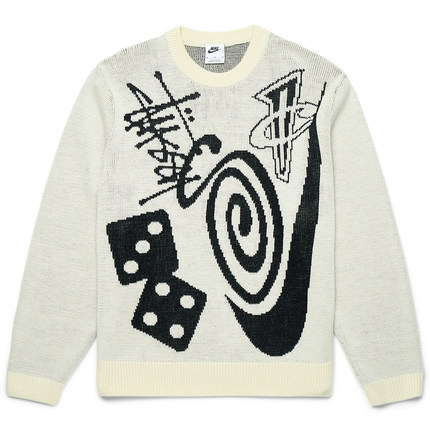 Nike x Stussy Knit Sweater Natural 3cf4f93e-b2b3-40f5-98cb-535b467cc0e7, vue principale
