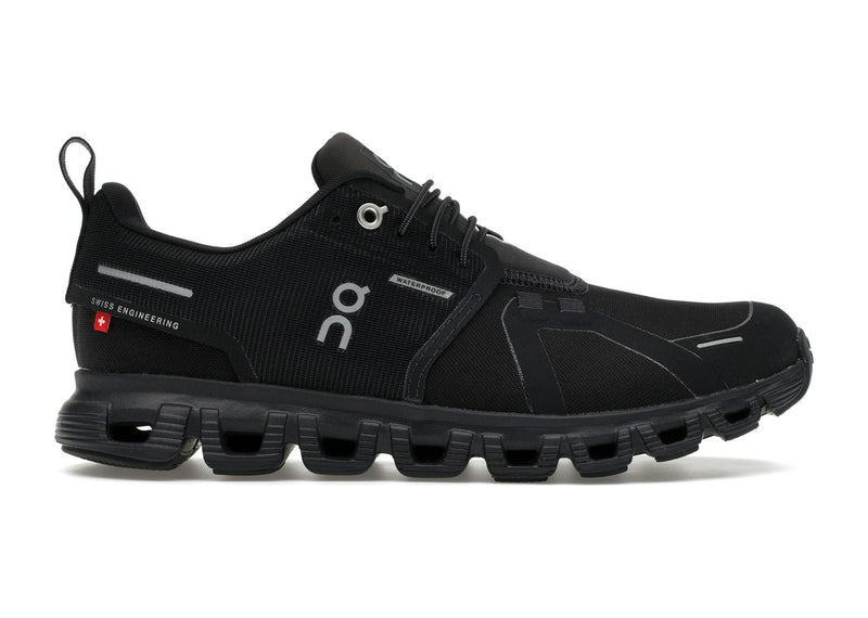 On Running Cloud 6 Waterproof All Black