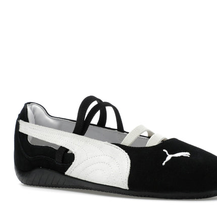Puma Speedcat Ballet Black White 401287-06, trois-quarts avant extérieur