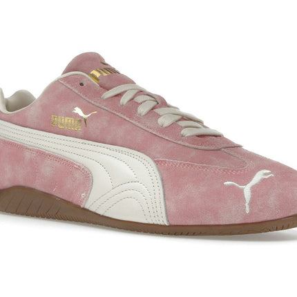 Puma Speedcat Faded Carnation Pink Alpine Snow 403688-04, trois-quarts avant extérieur