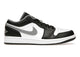 Air Jordan 1 Low Black White Grey 553558-040, vue principale