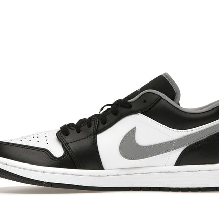 Air Jordan 1 Low Black White Grey 553558-040, profil intérieur
