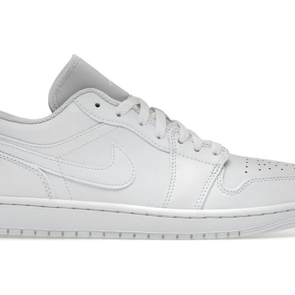 Air Jordan 1 Low Triple White 553558-136, vue principale