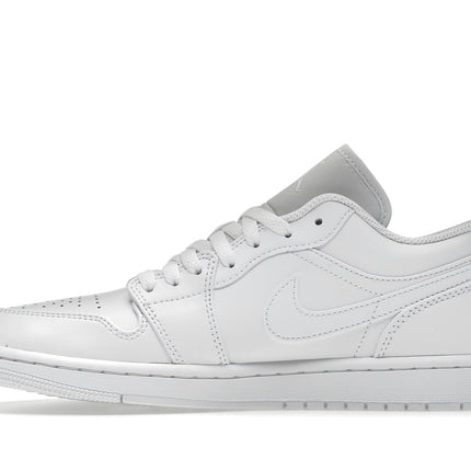 Air Jordan 1 Low Triple White 553558-136, profil intérieur