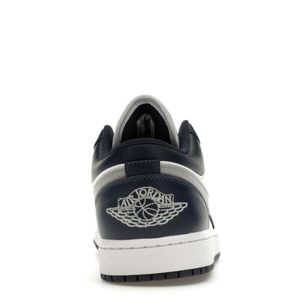 Air Jordan 1 Low Wolf Grey Midnight Navy 553558-141, arrière