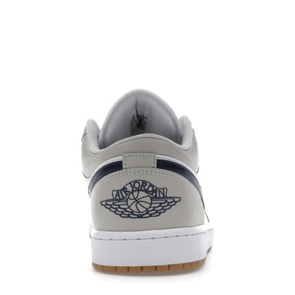 Air Jordan 1 Low Midnight Navy Neutral Grey 553558-146, arrière