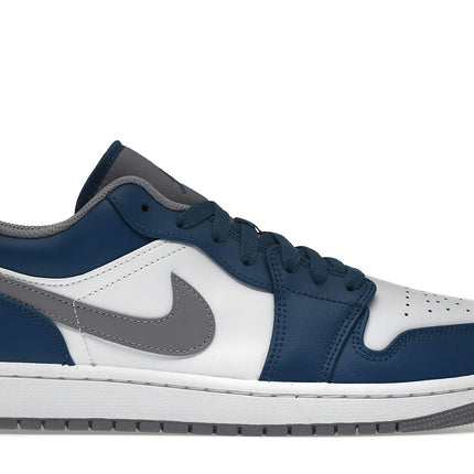 Air Jordan 1 Low True Blue 553558-412, vue principale