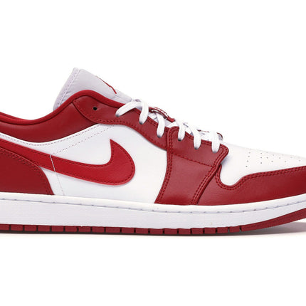 Air Jordan 1 Low Gym Red White 553558-611, vue principale