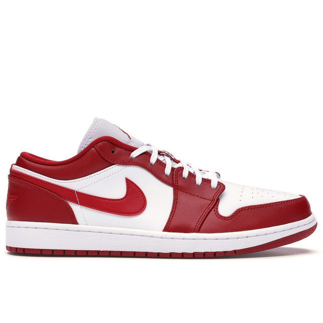 Air Jordan 1 Low Gym Red White 553558-611, vue principale