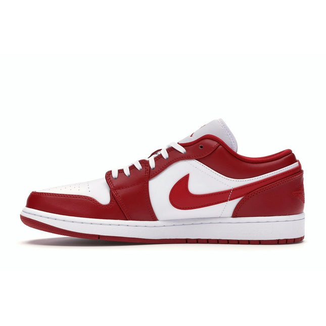 Air Jordan 1 Low Gym Red White 553558-611, profil intérieur