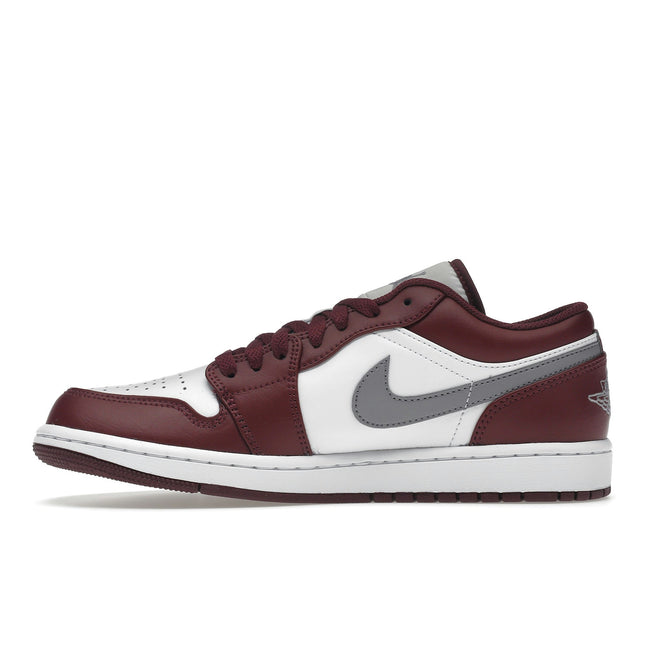 Air Jordan 1 Low Bordeaux 553558-615, profil intérieur