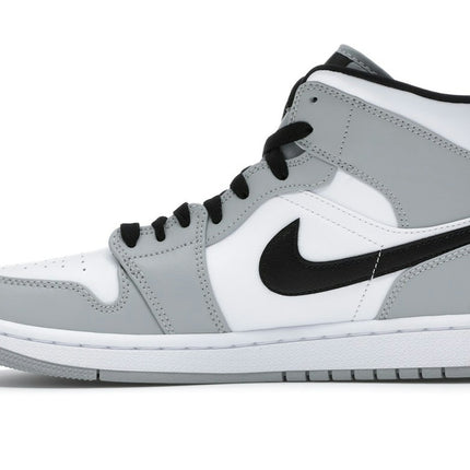 Air Jordan 1 Mid Light Smoke Grey 554724-092, profil intérieur