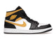 Air Jordan 1 Mid White Pollen Black 554724-177, vue principale