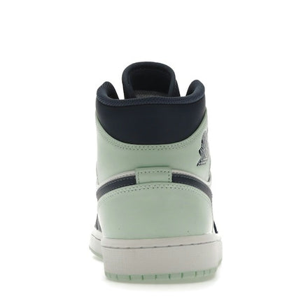 Air Jordan 1 Mid Blue Mint 554724-413, arrière