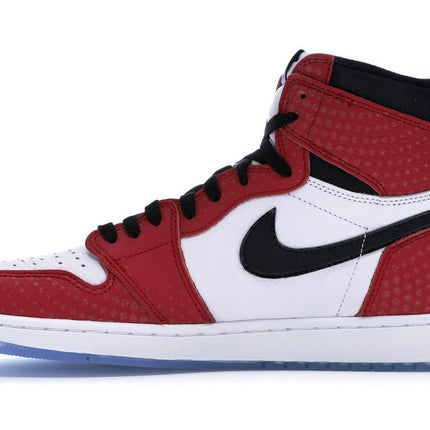 Air Jordan 1 Retro High Spider-Man "Origin Story" 555088-602, profil intérieur