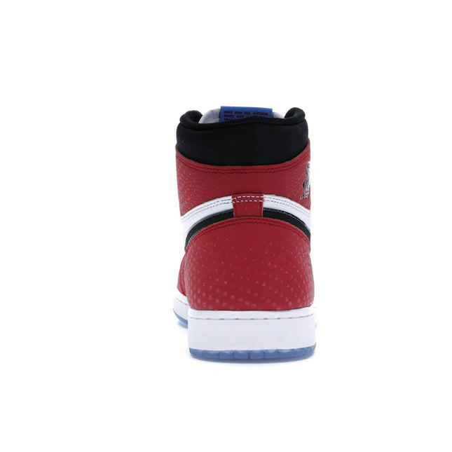 Air Jordan 1 Retro High Spider-Man "Origin Story" 555088-602, arrière