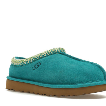 UGG Tasman Slipper Aquatic Blue 5955-AQBL, trois-quarts avant extérieur