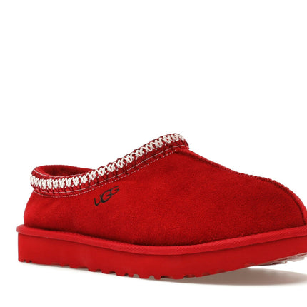 UGG Tasman Slipper Samba Red 5955-SRTL, trois-quarts avant extérieur