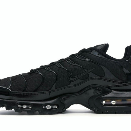 Nike Air Max Plus Triple Black 604133-050, profil intérieur