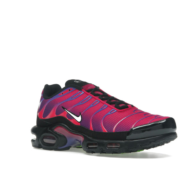 Nike Air Max Plus Rebellious Air Fireberry 604133-610, trois-quarts avant extérieur
