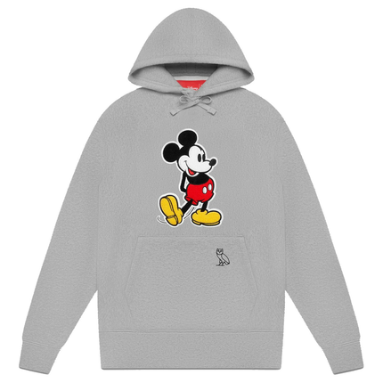 OVO x Disney Classic Mickey Hoodie Heather Grey 612c957e-2f89-48f3-82d2-90197f9fcd1f, vue principale