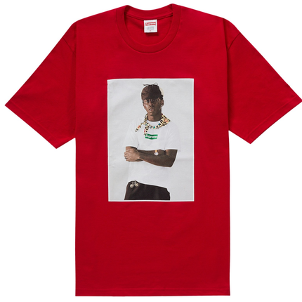 Supreme Tyler The Creator Tee Red 8250e60f-fdc9-4703-936f-3fc33fb12703, vue principale