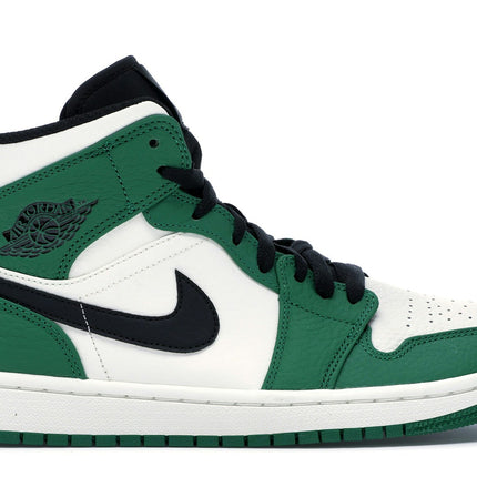 Air Jordan 1 Mid Pine Green 852542-301, vue principale