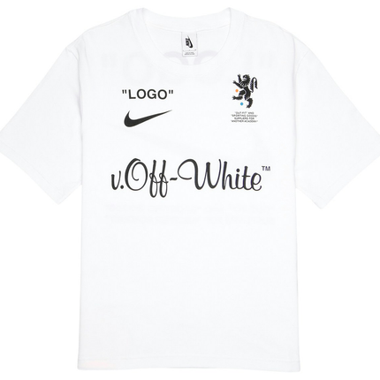 Nike Lab x Off-White Mercurial NRG X Tee White 8601bbd0-edcc-447c-9579-27c86ad5a745, vue principale