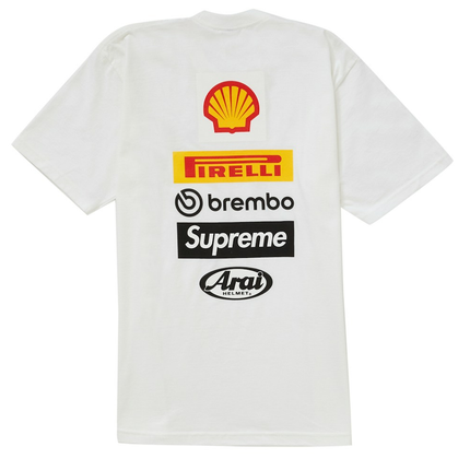 Supreme Ducati Logo Tee White 8c61aabc-b261-4695-b433-6e152d56fdf5, vue principale