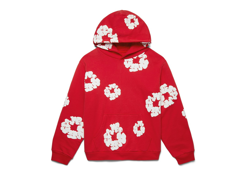 Denim Tears Cotton Wreath Sweatshirt Red