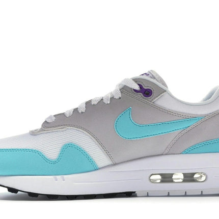 Nike Air Max 1 Anniversary Aqua 908375-105, profil intérieur