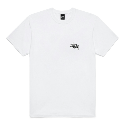 Stussy Basic T-Shirt White, vue principale