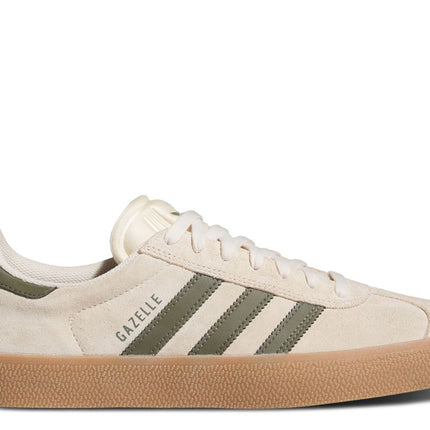 Adidas Gazelle ADV Ecru Tint Focus Olive