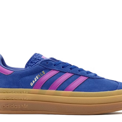 Adidas Gazelle Bold Azul Rosa Lúcido 