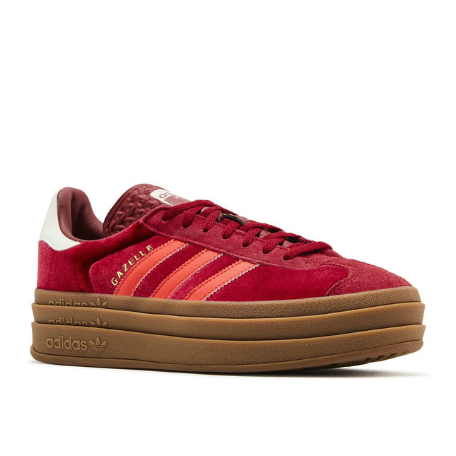 Adidas Gazelle Bold Bright Red Velvet