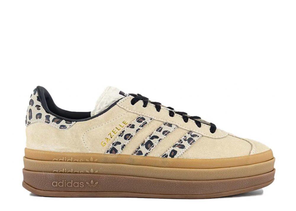 Adidas Gazelle Bold Cream Black Leopard Coproom