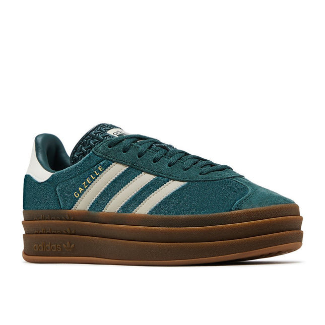 Adidas Gazelle Bold Mineral Green Velvet