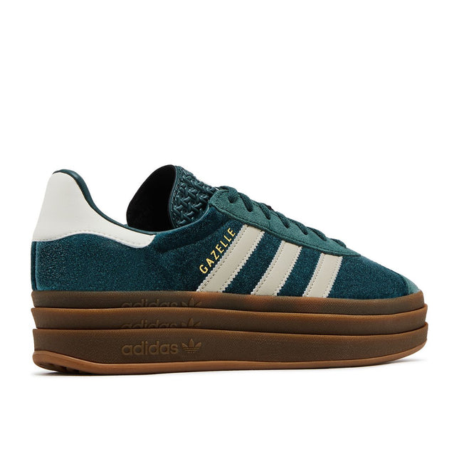 Adidas Gazelle Bold Mineral Green Velvet