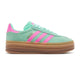 Adidas Gazelle Bold Pulse Mint Screaming Pink