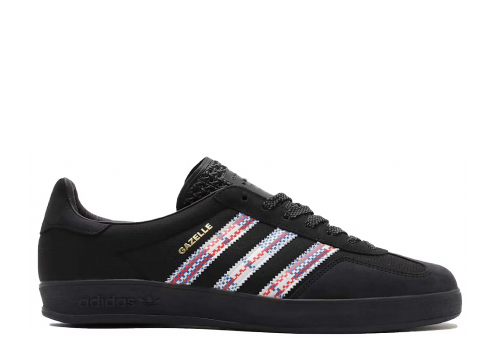 Adidas gazelle indoor gtx black on sale