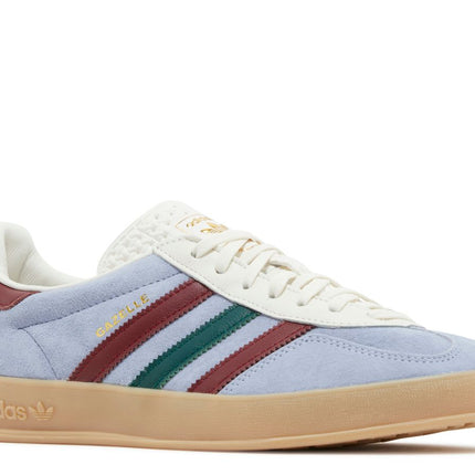 Adidas Gazelle Indoor Azul Dawn Collegiate Borgoña