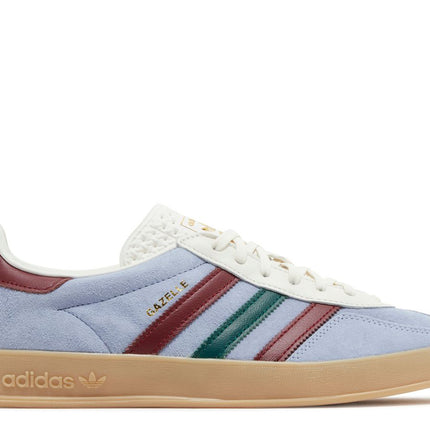 Adidas Gazelle Indoor Azul Dawn Collegiate Borgoña