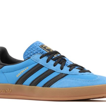 Adidas Gazelle Indoor Bright Blue Black Gum