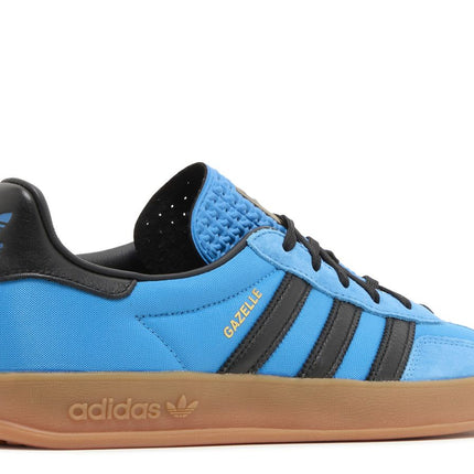 Adidas Gazelle Indoor Bright Blue Black Gum