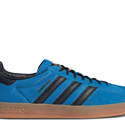 Adidas Gazelle Indoor Bright Blue Black Gum