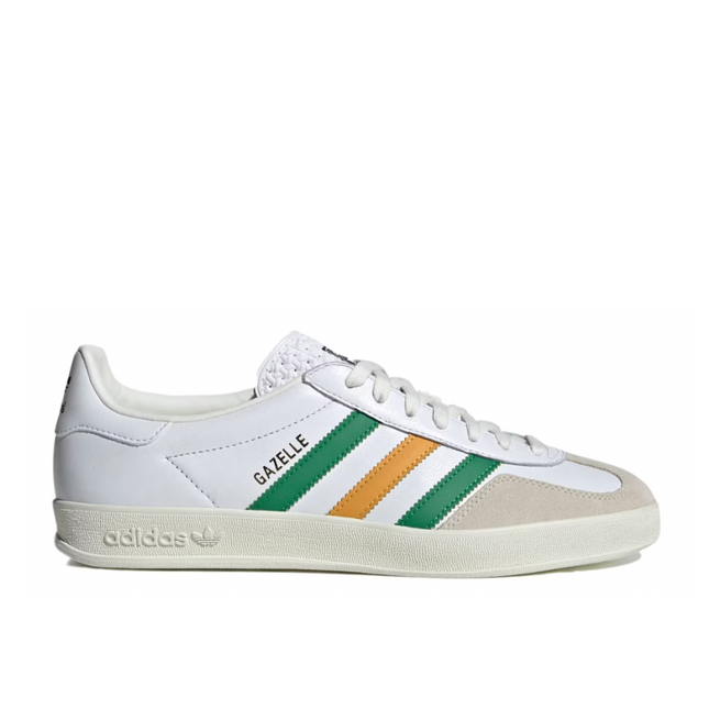 Adidas Gazelle Indoor Collegiate Green Preloved Yellow