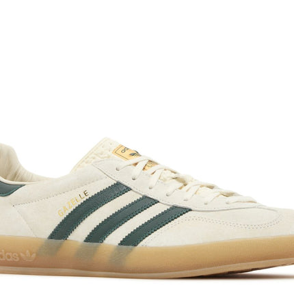 Adidas Gazelle Indoor Cream White Collegiate Green Gum