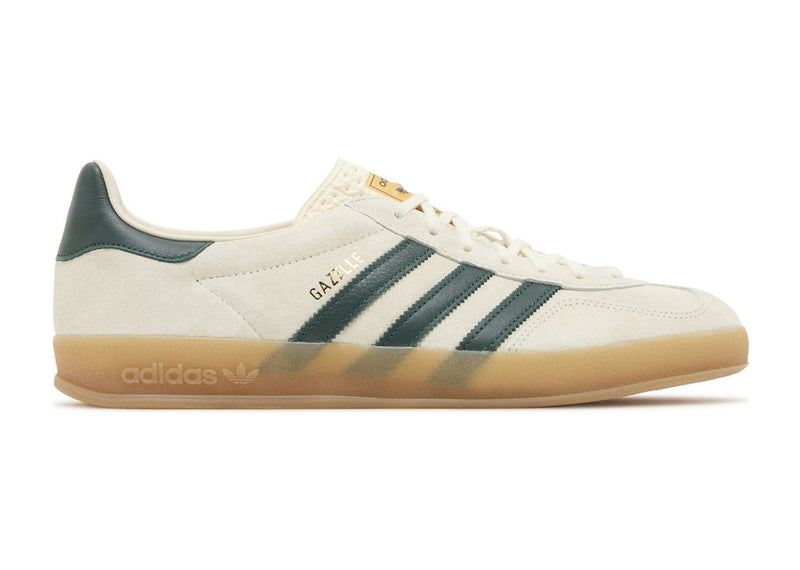 Adidas Gazelle Indoor Cream White Collegiate Green Gum