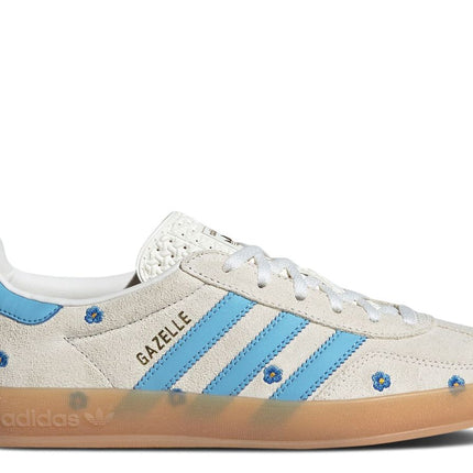 Adidas Gazelle Indoor Azul Claro Floral